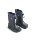 Stivali da pioggia minimalisti Zerro - blu navy