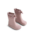 Stivali da pioggia barefoot Zerro - Prato fiorito rosa cipria