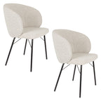 Joa - Dining Chair - Polyester - Beige