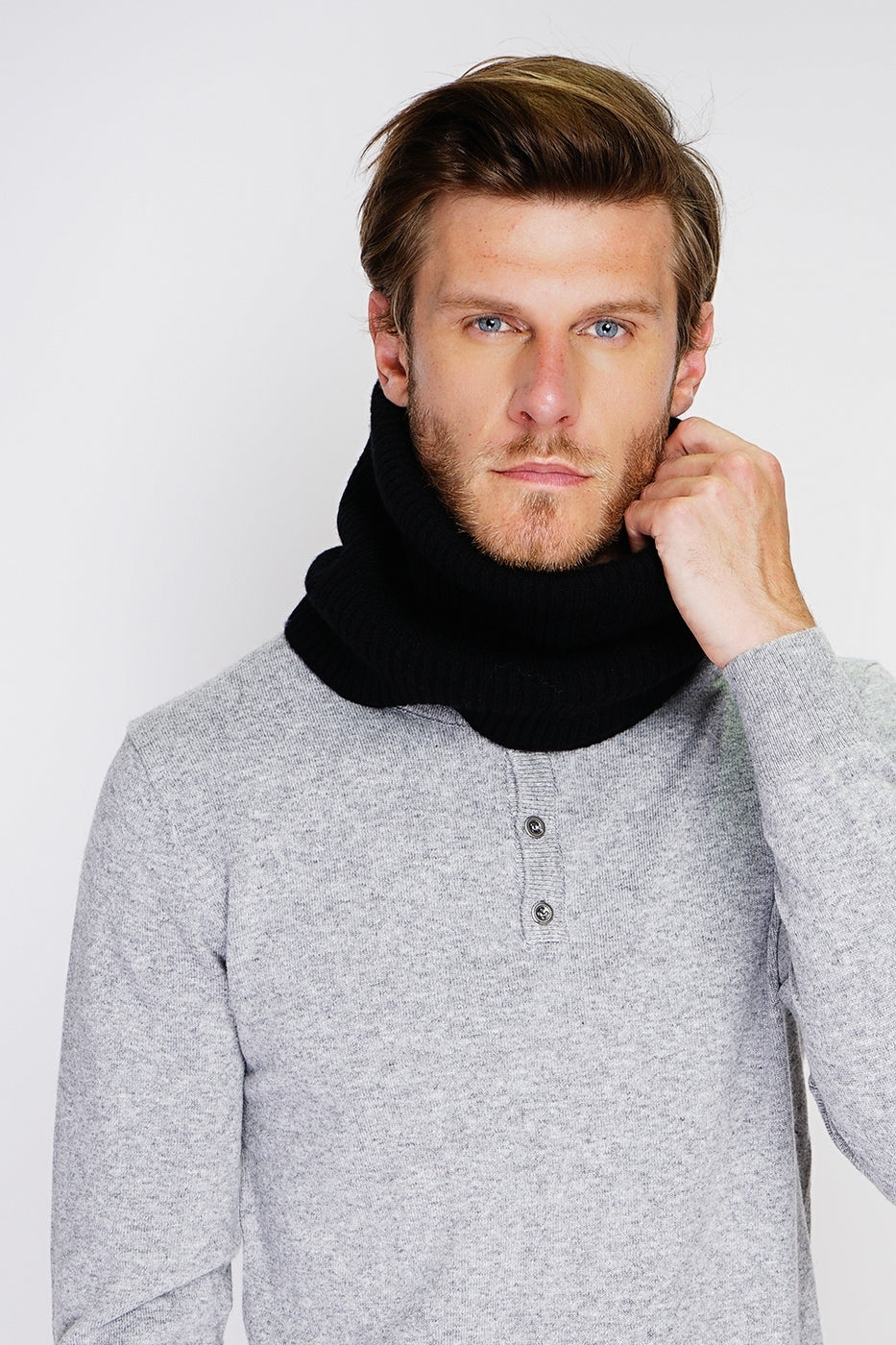 Tour De Cou Jersey – Noir – Homme