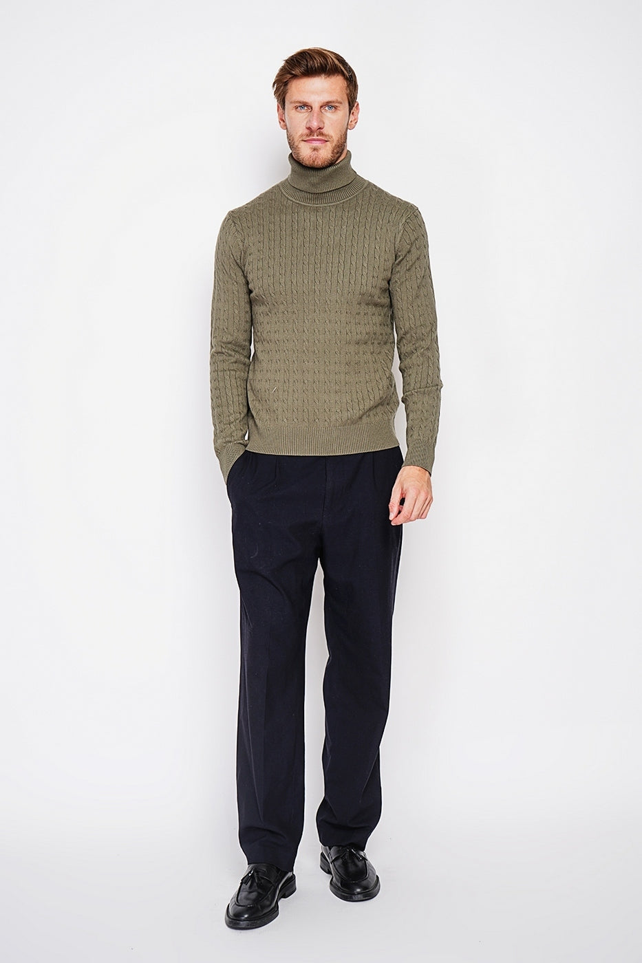 Maglione - Cachi - Uomo