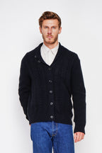 Cardigan - Nero - Uomo