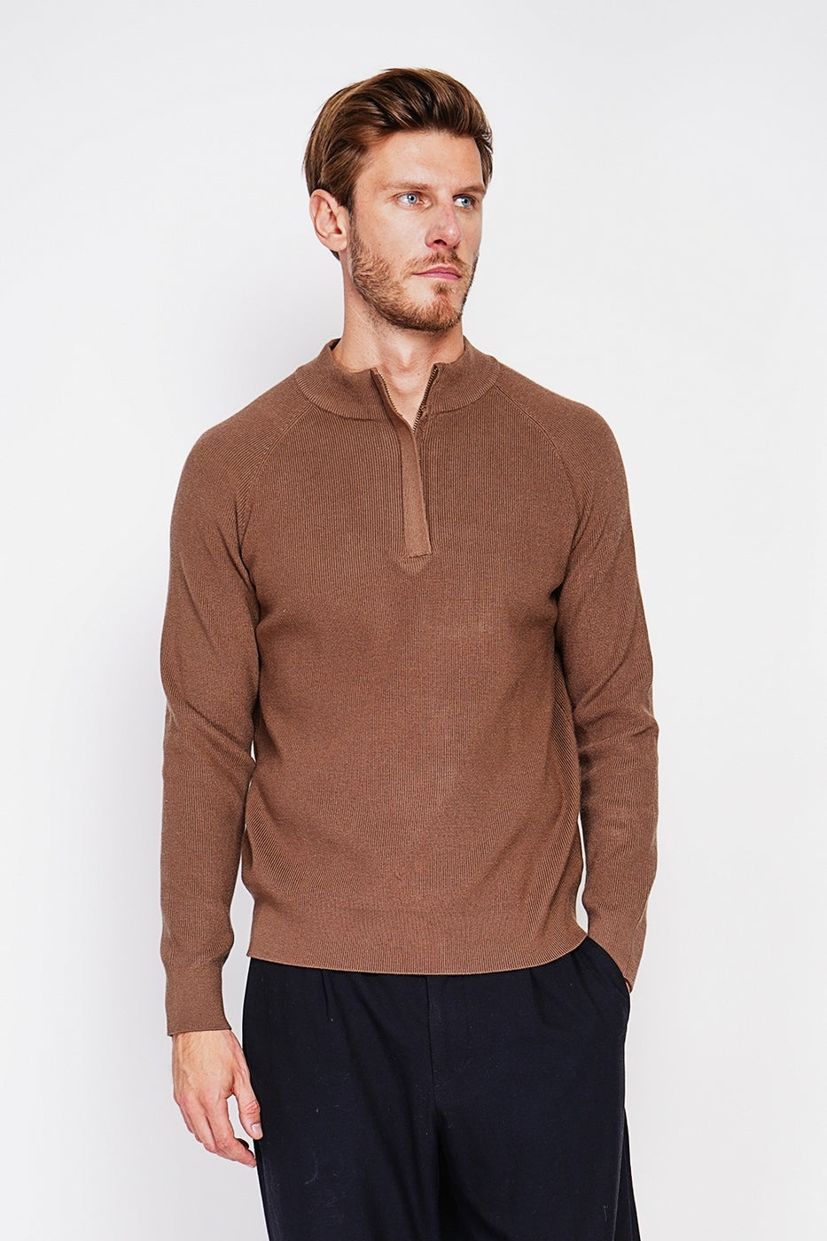 Maglione - Marrone - Uomo
