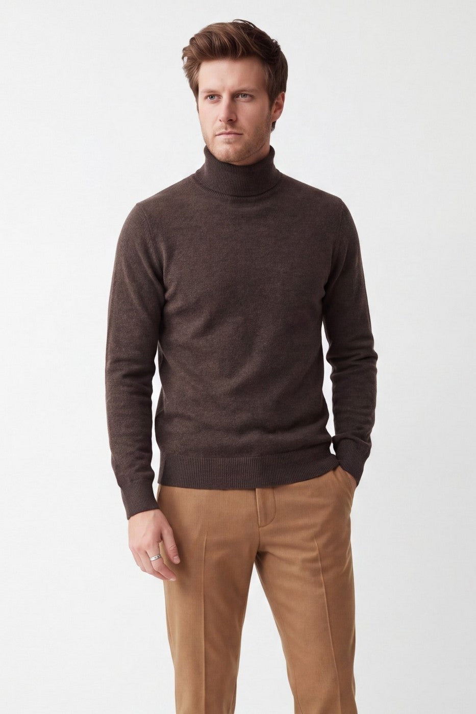 Jersey - Café - Hombre