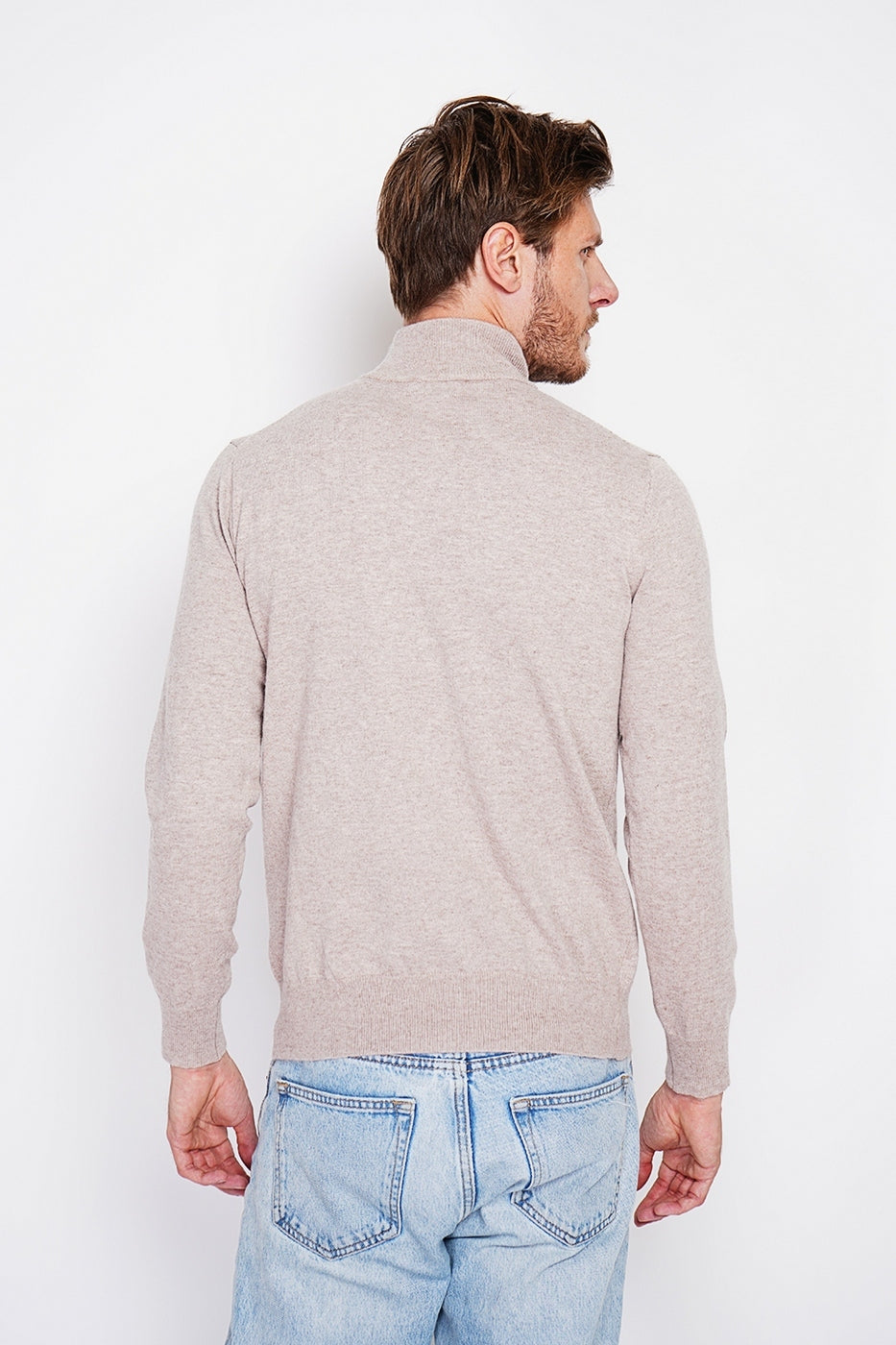 Pull Camionneur Zippé – Désert – Homme