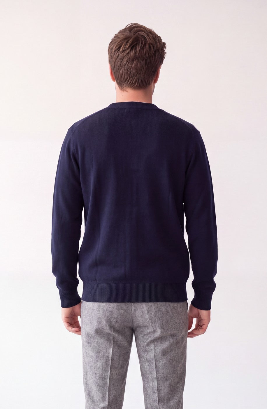 Men's cardigan - Midnight blue