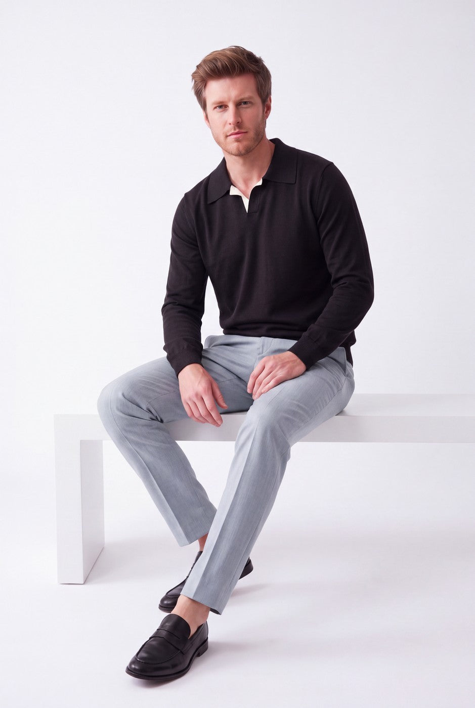 Maglione - Nero - Uomo