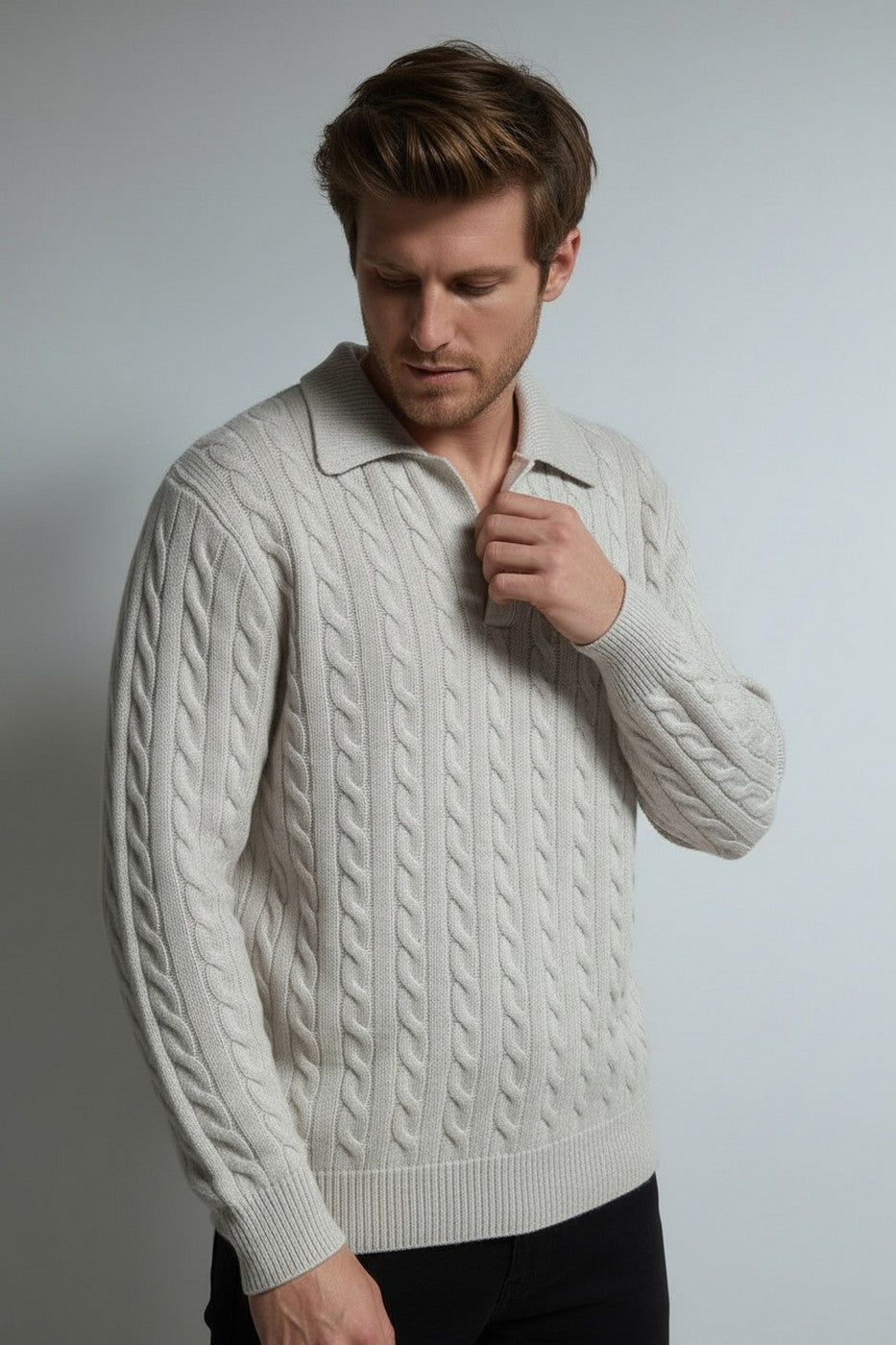 Men's jumper - Cream