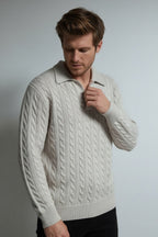 Men's jumper - Cream