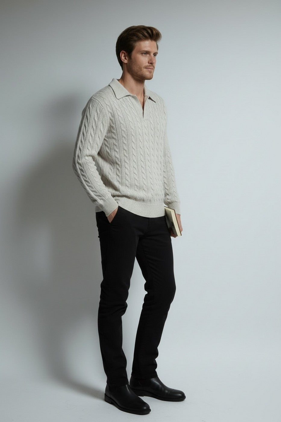 Men's jumper - Cream