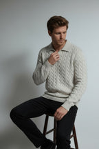 Men's jumper - Cream