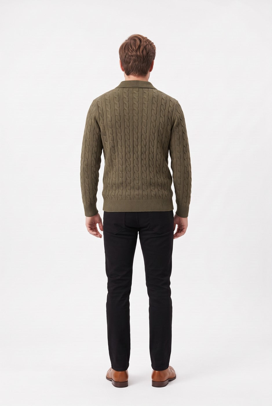 Maglione - Cachi - Uomo