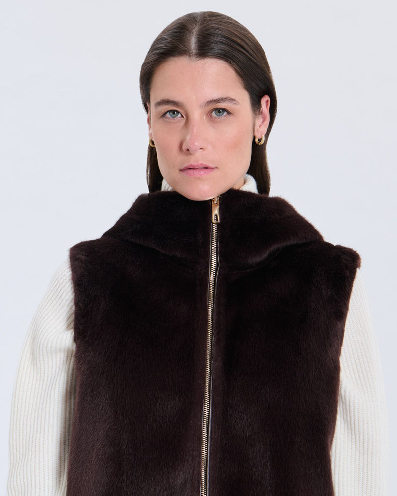 Gilet Gentab chocolat_2
