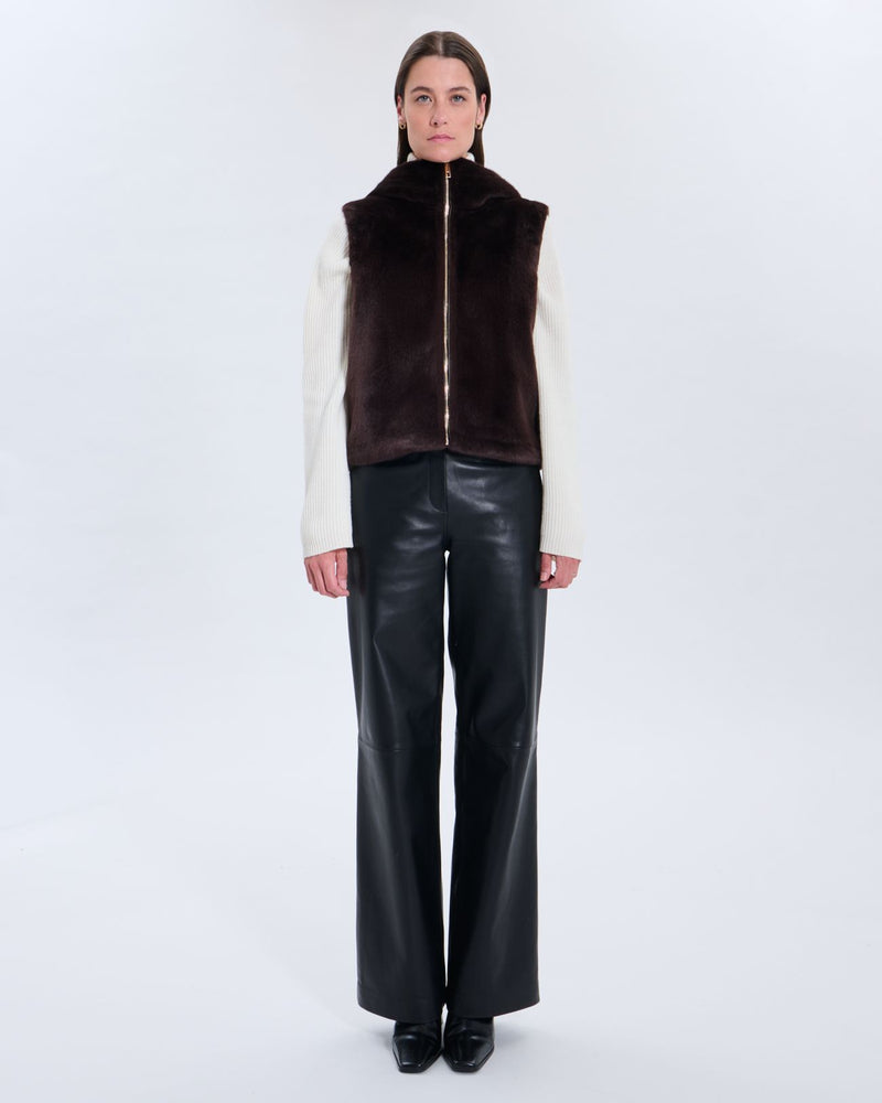 Gilet Gentab chocolat_6