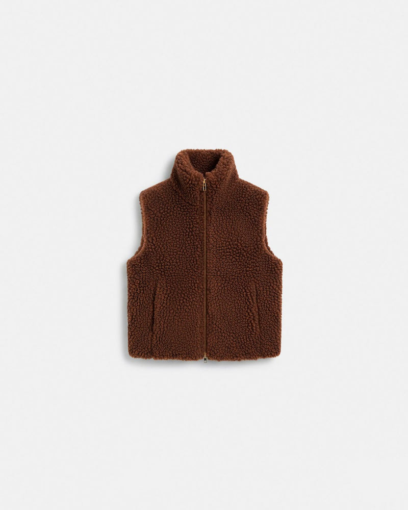Gilet Gloria tabac_5