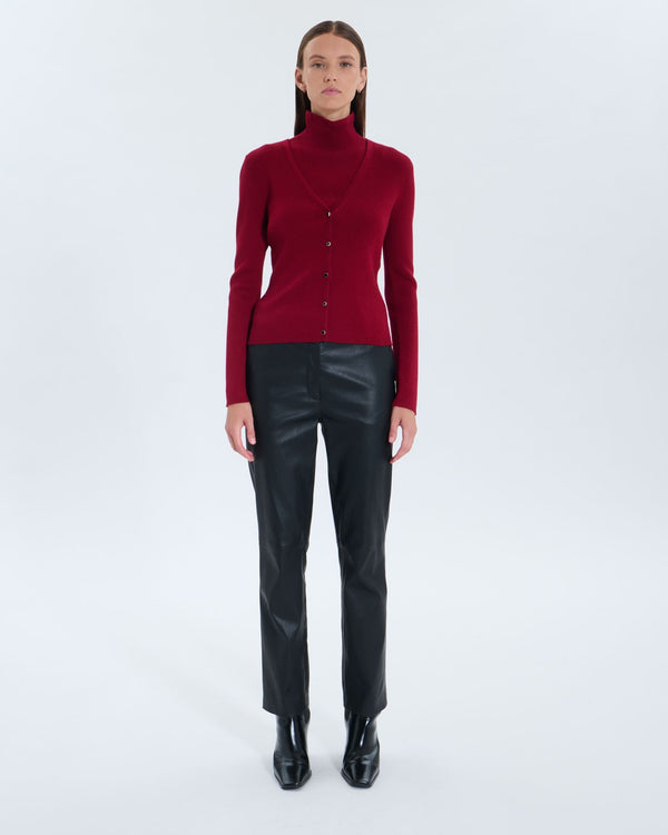 Gilet Gaha carmin_1