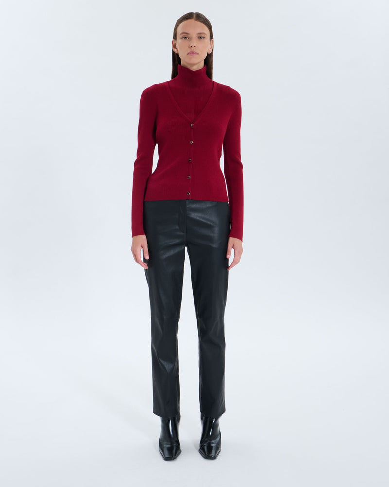 Gilet Gaha carmin_1