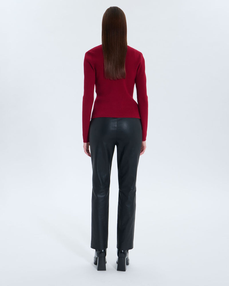 Gilet Gaha carmin_3