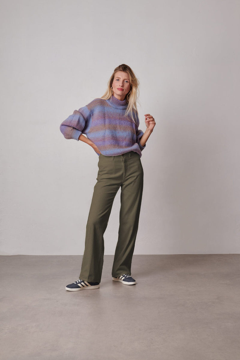 Pantalon Wham Trendy Corduroy - Military