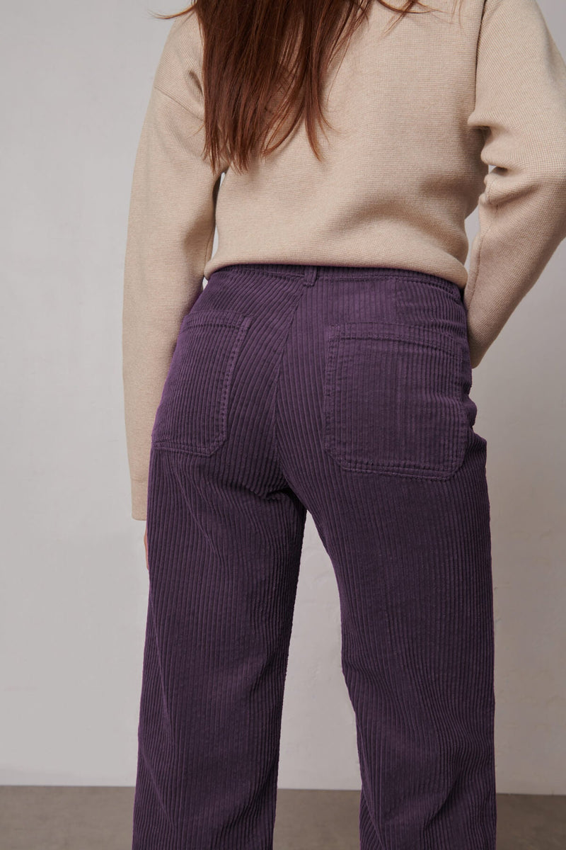 Pantalon Wham Trendy Corduroy - Prune