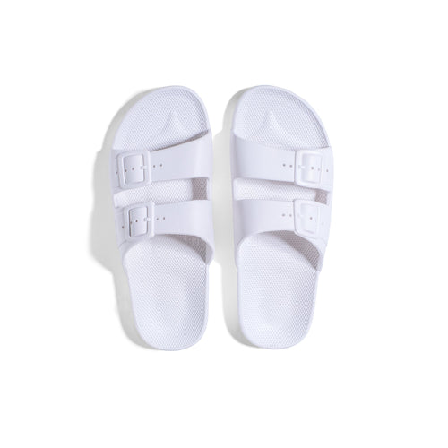 Freedom Moses - Sandals - Slippers Freedom Moses White