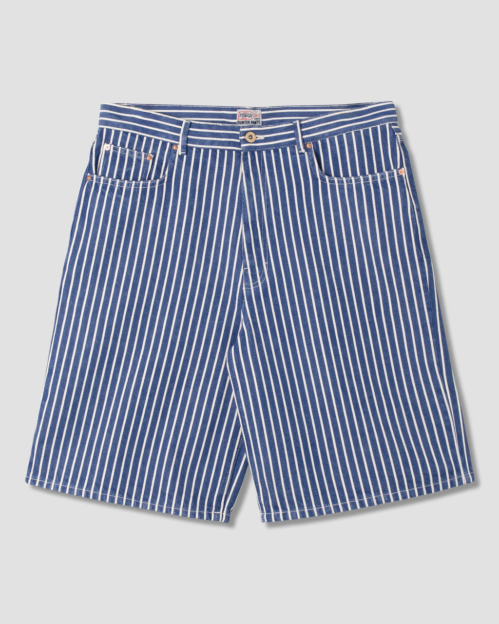 Wide 5 Short - Indigo/Natural Hickory