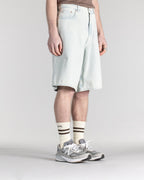 Wide 5 Short - Lite Blue Denim
