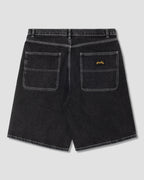 Wide 5 Short - Washed Black