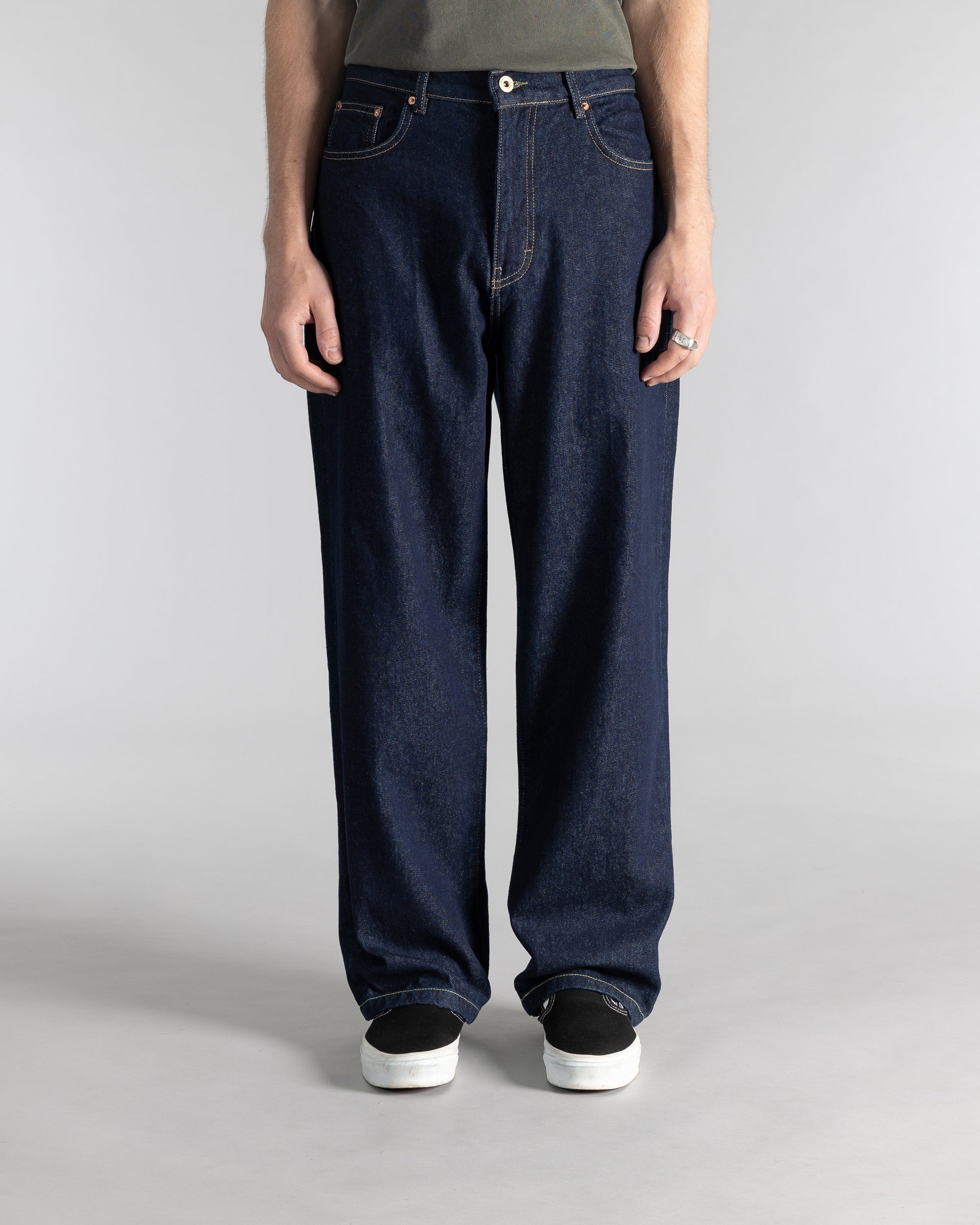 Wide 5 - Single Rinse Denim