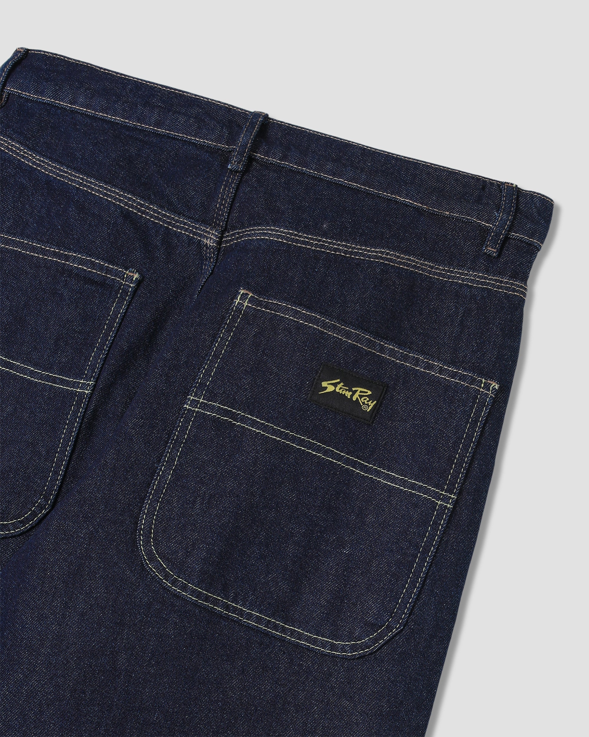 Wide 5 - Single Rinse Denim
