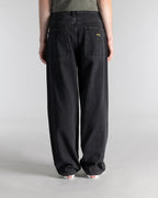 Wide 5 - Stonewashed Black Denim
