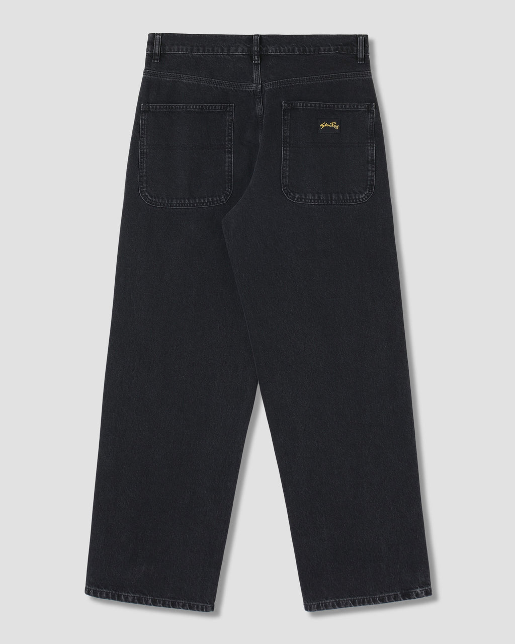 Wide 5 - Stonewashed Black Denim