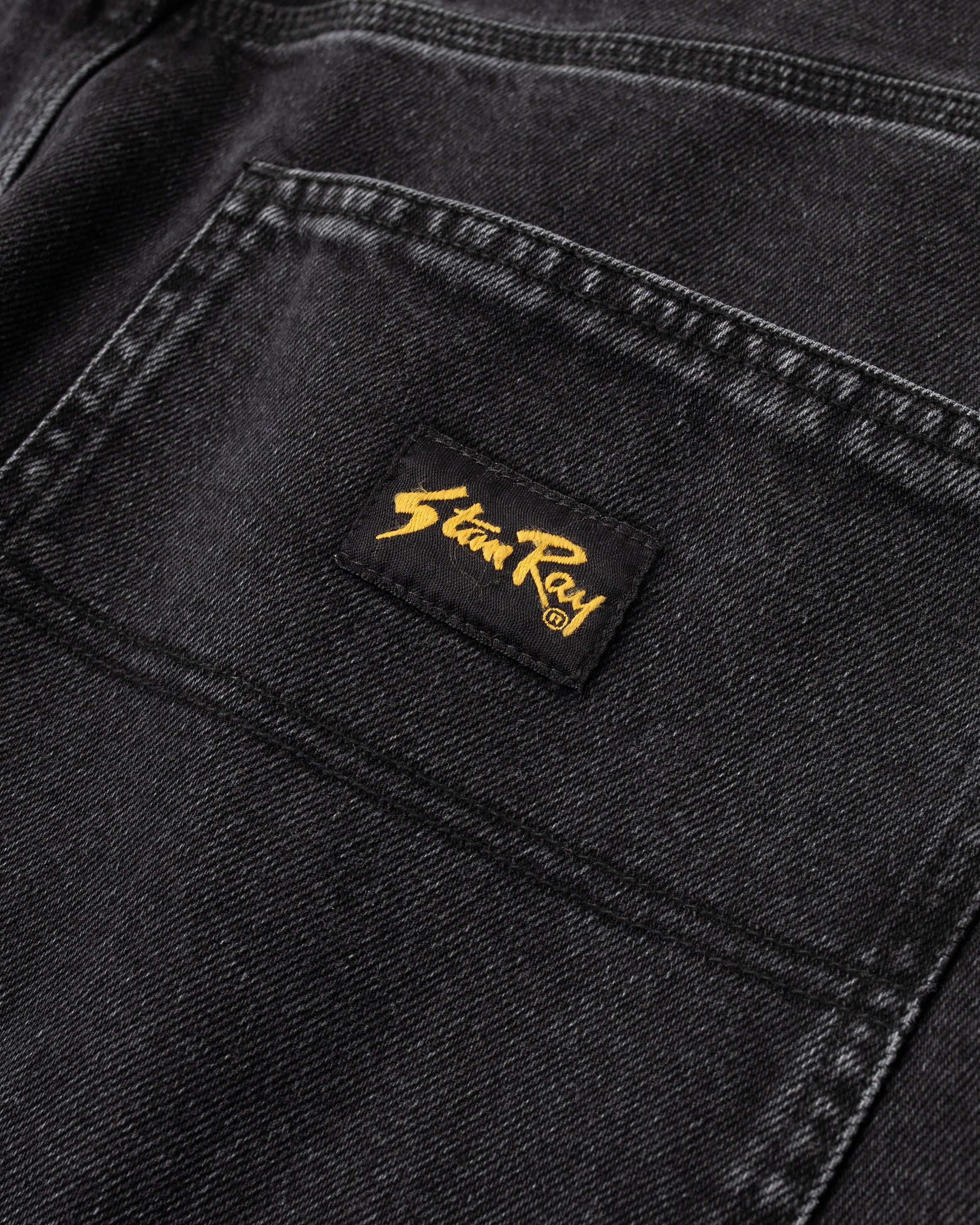Wide 5 - Washed Black
