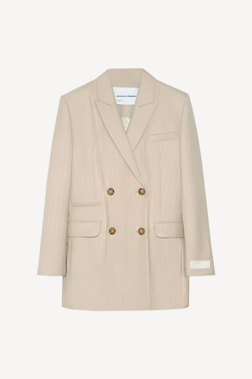 Margaux Lonnberg - Wilby Jacket - Beige Stripes