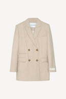 Wilby Jacket - Beige Stripes
