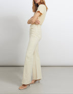 Jean Wide Willow Color - Milkshake - Femme