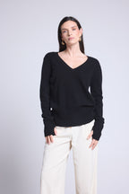 Jersey de mitones Wintour - Negro - Mujer