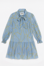 ROBE DIVA BIJOUX BLEU