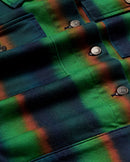 Chaqueta verde swamp Frans sostenible - silueta 2