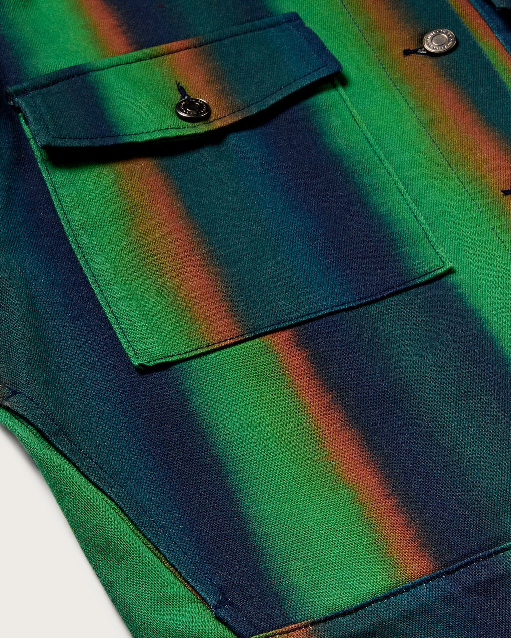 Chaqueta verde swamp Frans sostenible - silueta 1