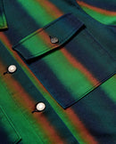 Chaqueta verde swamp Frans sostenible - silueta 2