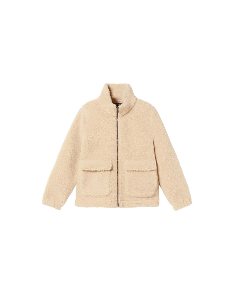 Chaqueta cruda Sophie sostenible - silueta 1