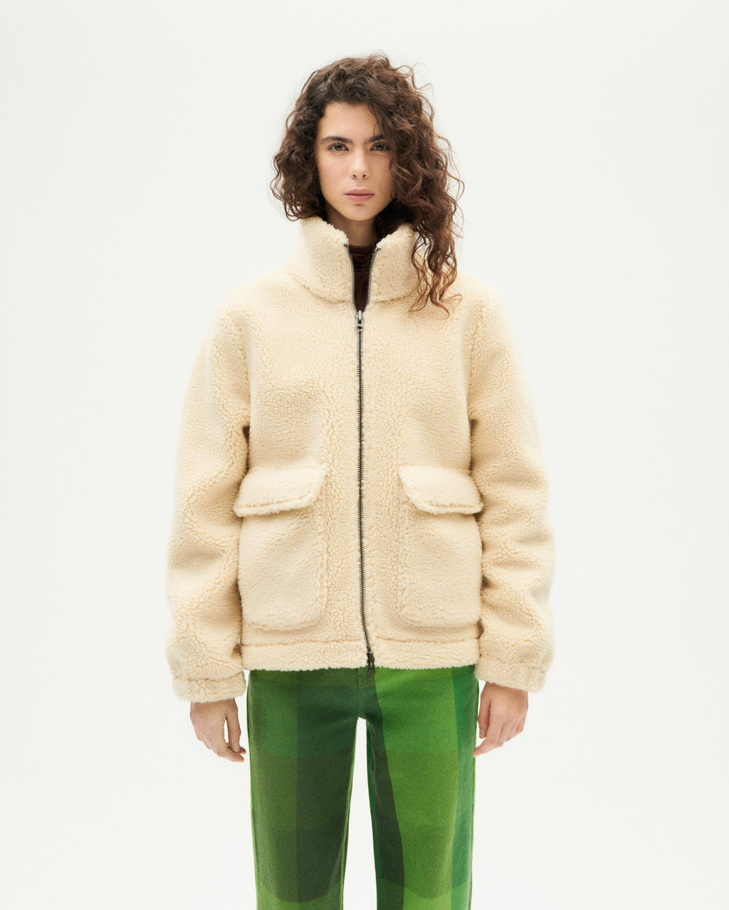 Veste Sherpa Sophie - Écru