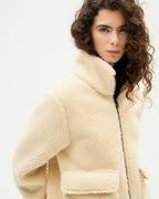 Veste Sherpa Sophie - Écru