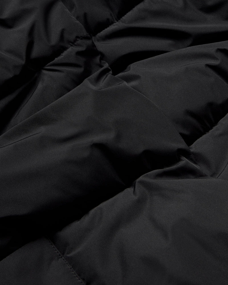 Chaqueta negra Delaunay sostenible - silueta 3