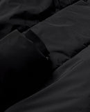 Chaqueta negra Delaunay sostenible - silueta 4