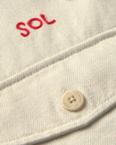 Chaqueta cruda sol chain Frans sostenible - silueta 2
