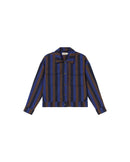 Chaqueta rayas azul totenham Frans sostenible silueta - 1