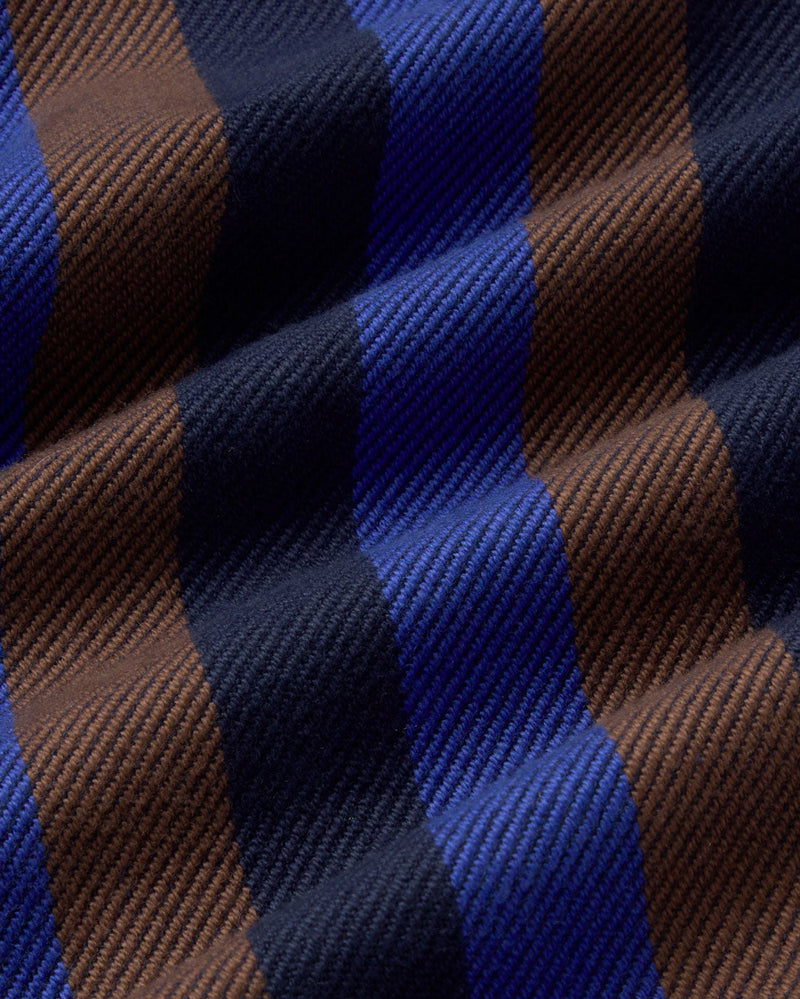 Chaqueta rayas azul totenham Frans sostenible silueta - 2