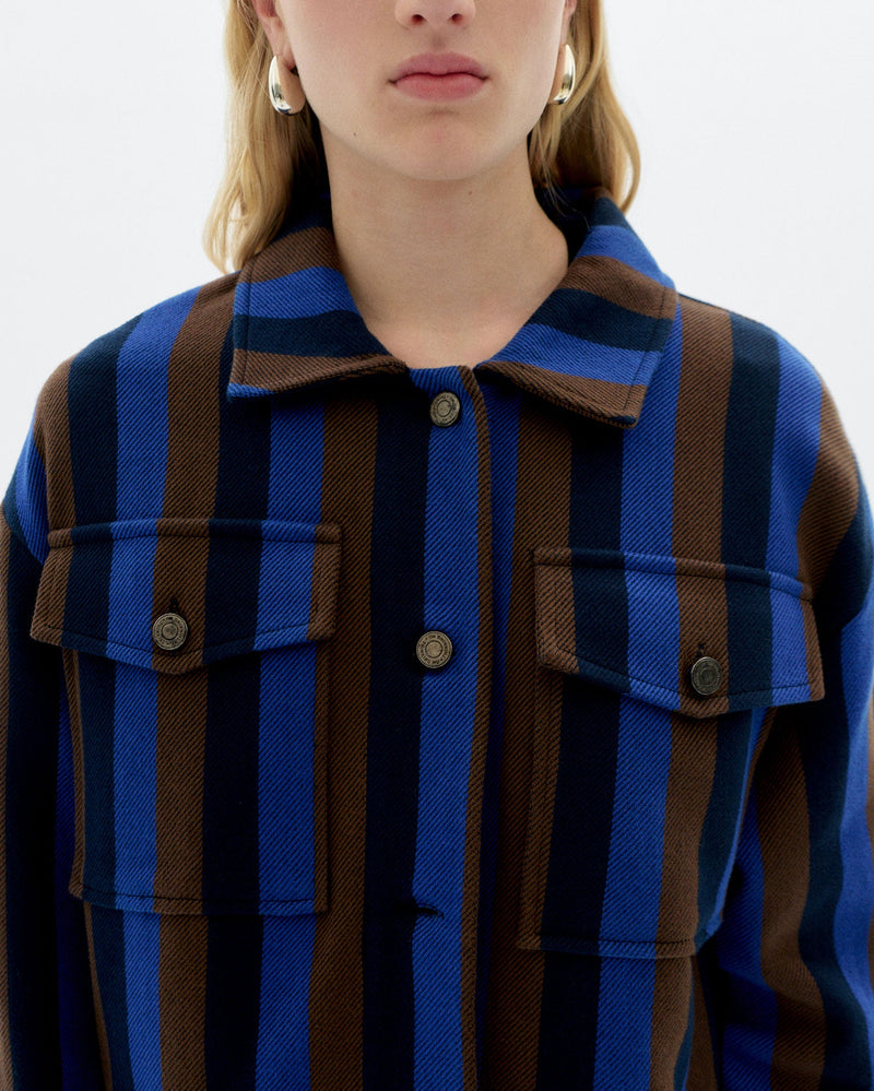 Chaqueta rayas azul totenham Frans sostenible - 3